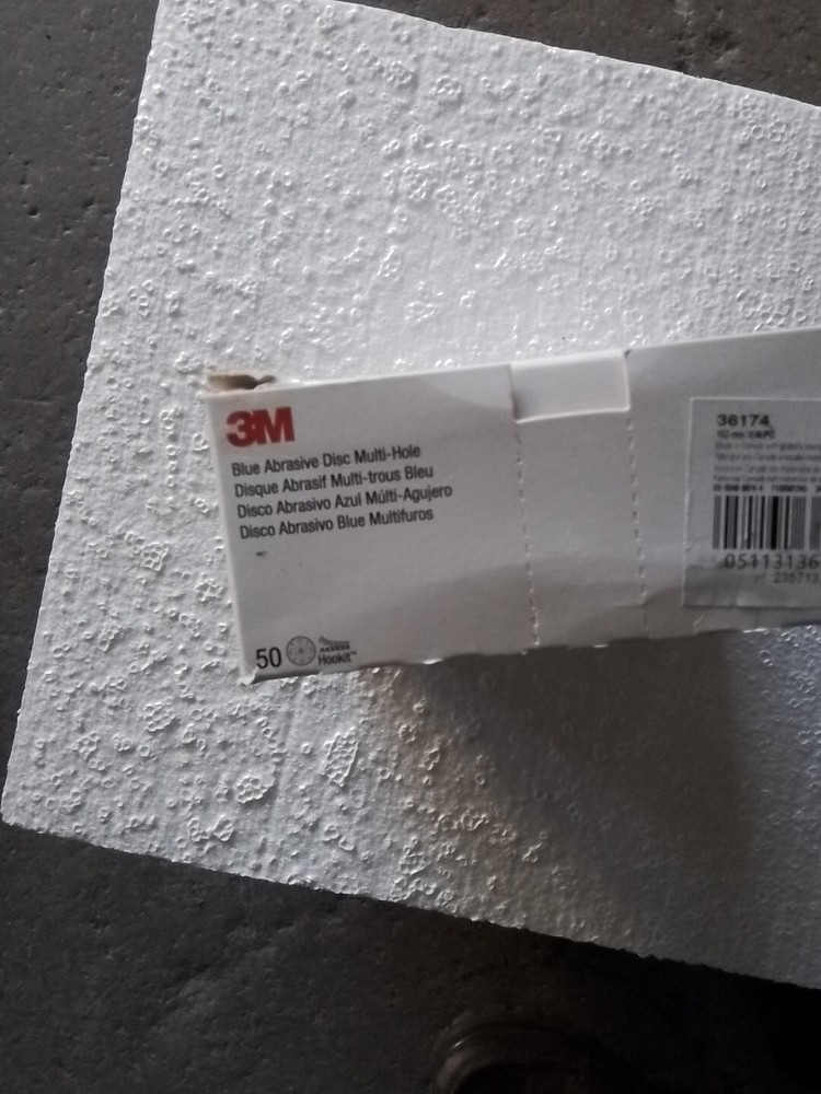 3M 36174 Multi-Hole Hook & Loop 120 Grit 6 in. Sanding Disc (50/Pack)