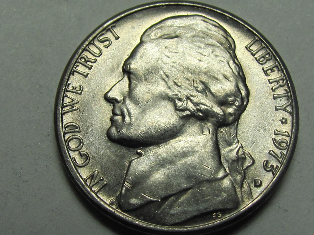1973-D Jefferson 5 cent - Uncirculated