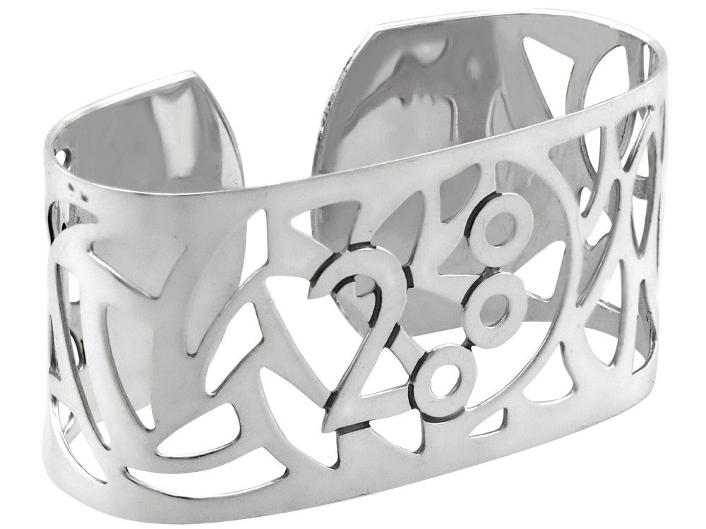 Contemporary Sterling Silver Napkin Rings (2000)