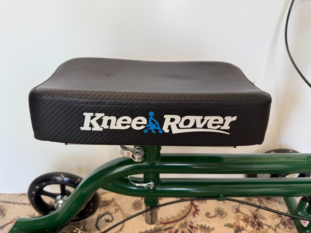 Used KneeRover Green Steerable Knee Scooter
