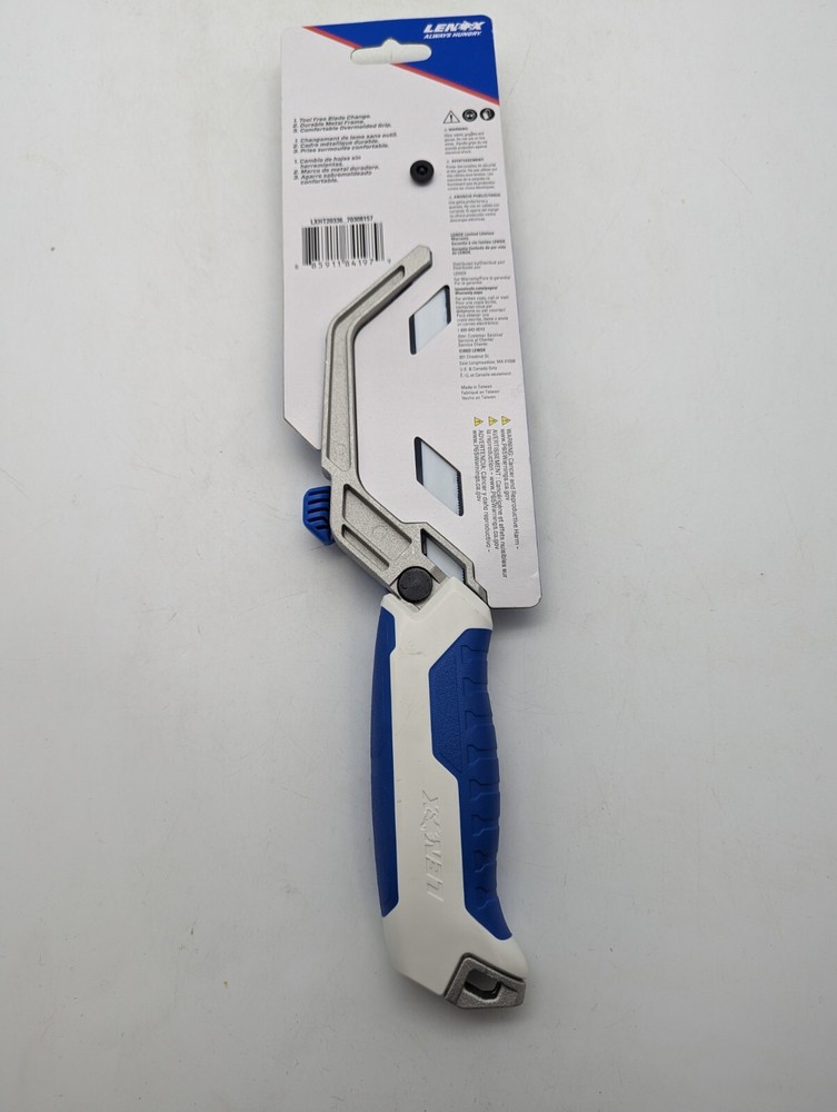 LENOX 10-in Medium Cut Hack Saw - Blade Included - Metal Frame - Quick Change
