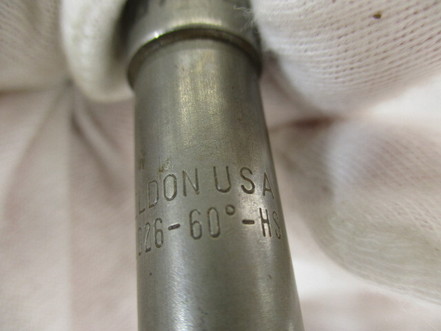 WELDON Countersink # DC-26 x 60° Degree Deburring Tool Chamfer HSS VGC