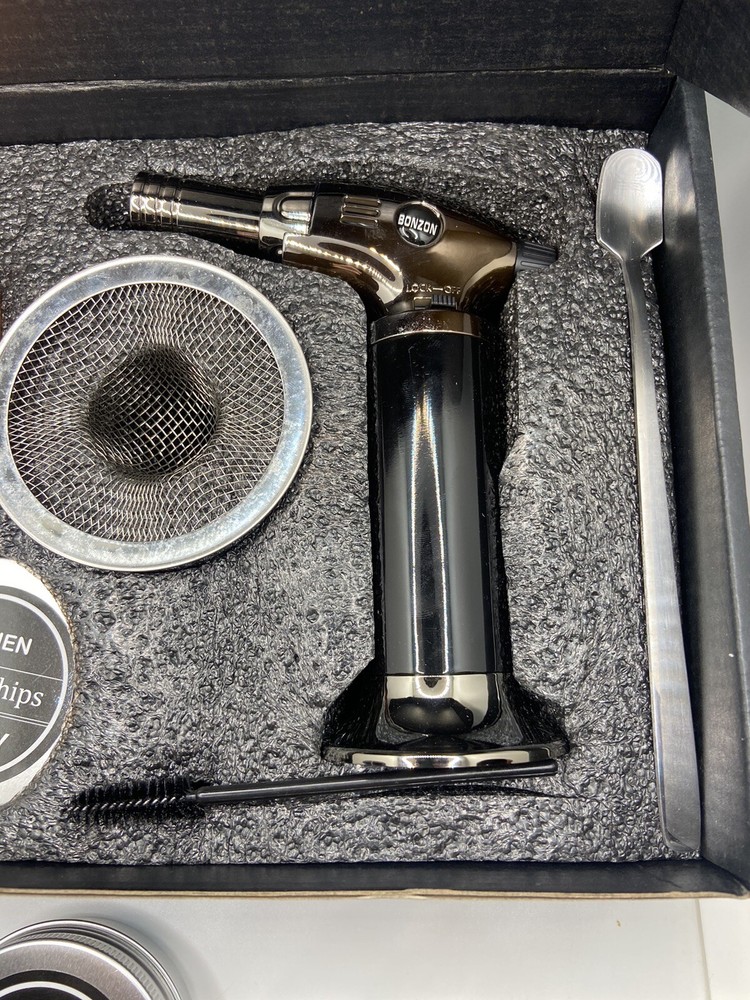 Cocktail Smoker Kit With Torch And Chips
