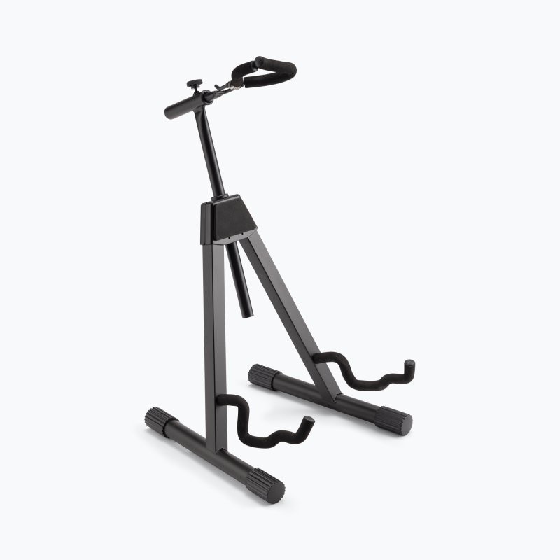 On-Stage GS7465 Pro Flip-It A-Frame Guitar Stand, Black