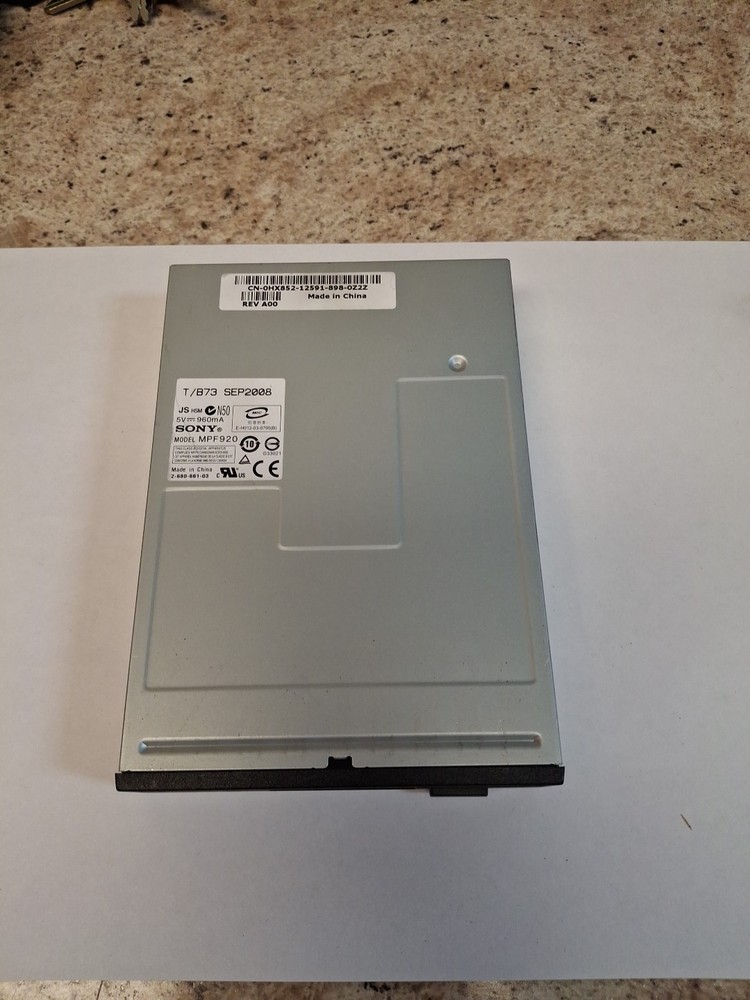 Sony MPF920 Floppy Drive - Black Bezel - 0HX852