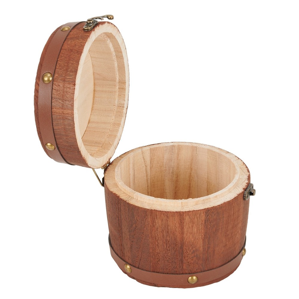 Portable Antique- Style Empty Loose Tea Leaf Coffee Flour Beans Storage Kitchen