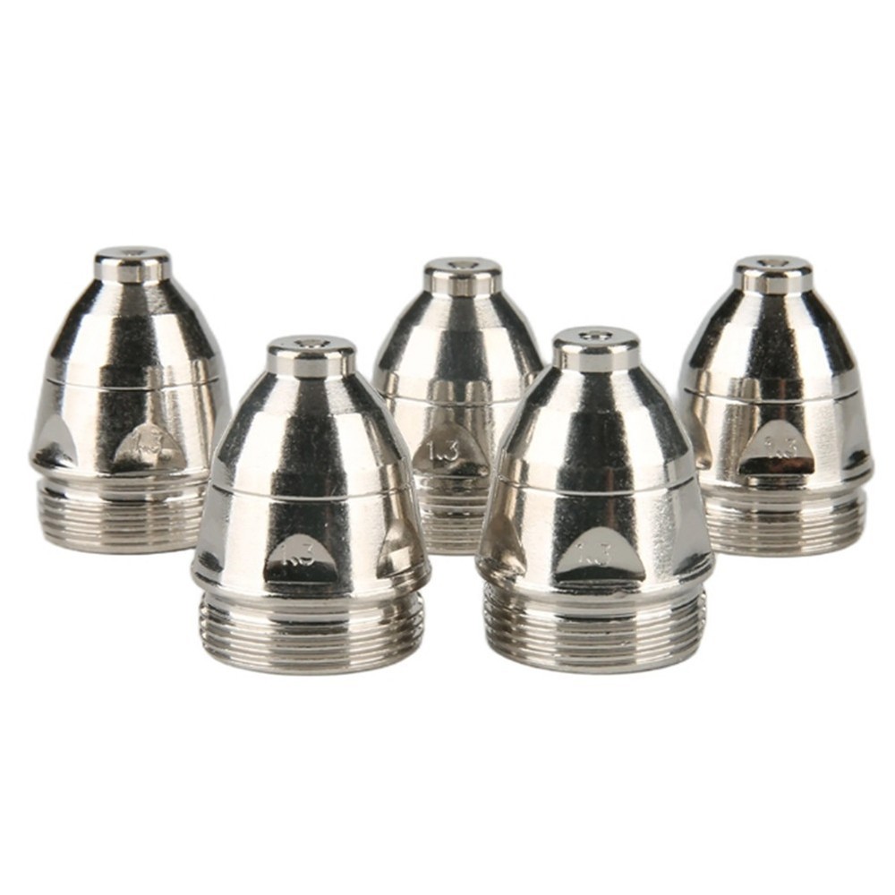 For P80 Plasma Cutting Torch 20pcs Consumable Nozzle Electrode Set Copper 1 3mm