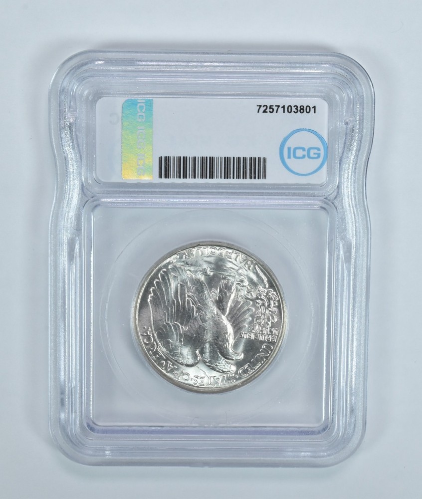 1945 Walking Liberty Half Dollar MS64 ICG