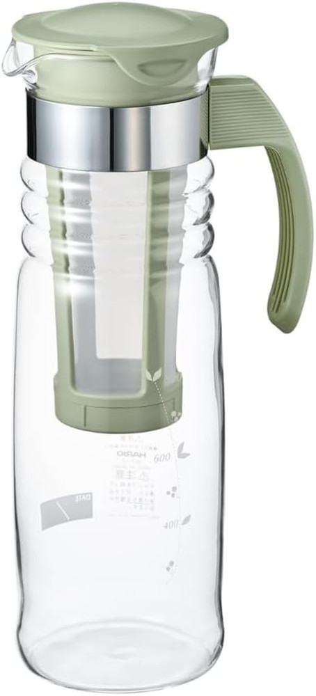 "Mizudashi" Cold Brew Tea Maker, 1200Ml, Smoky Green