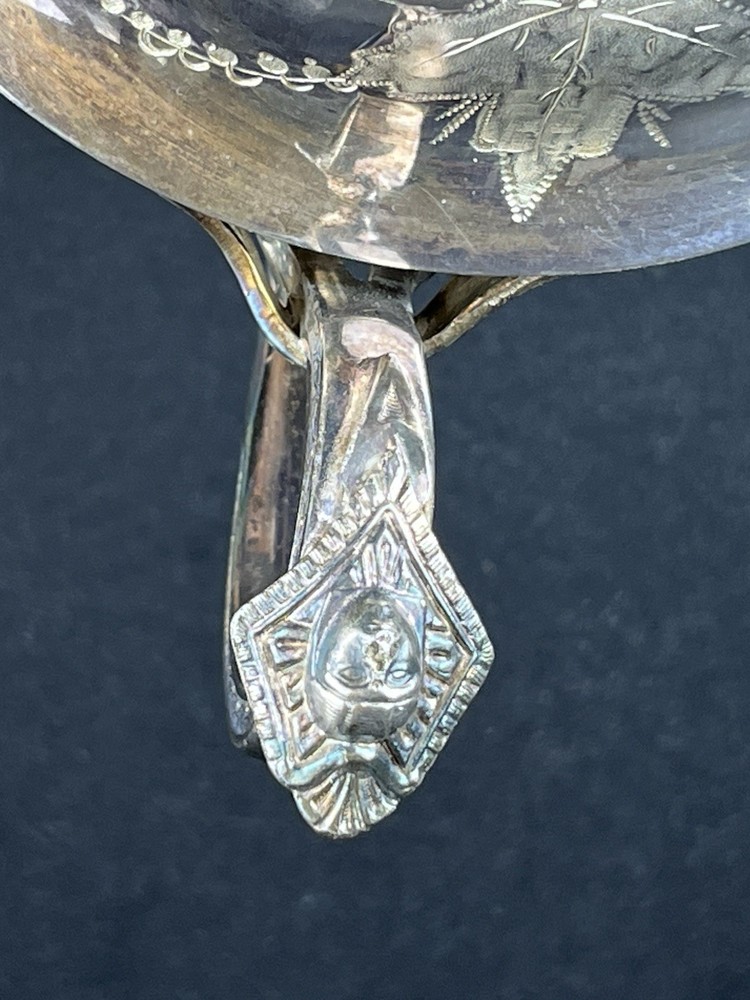 Meriden Britannia Silverplate Tea & Coffee Pattern 1881 9pc Set Victorian