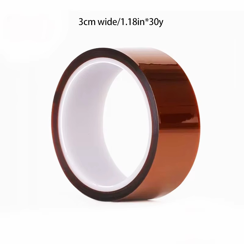 30M High-Temperature Gold Polyimide Tape for Lithium Battery Insulation