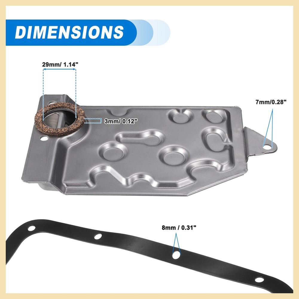 Automatic Transmission Filter/Filter Oil Pan Gasket Kit for Toyota Corolla