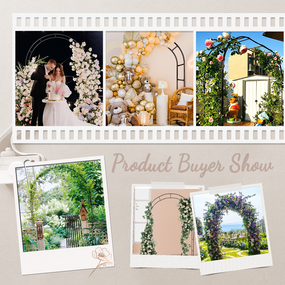 Wedding Arch Metal Garden Arch Garden Arbor Trellis For Climbing Plants