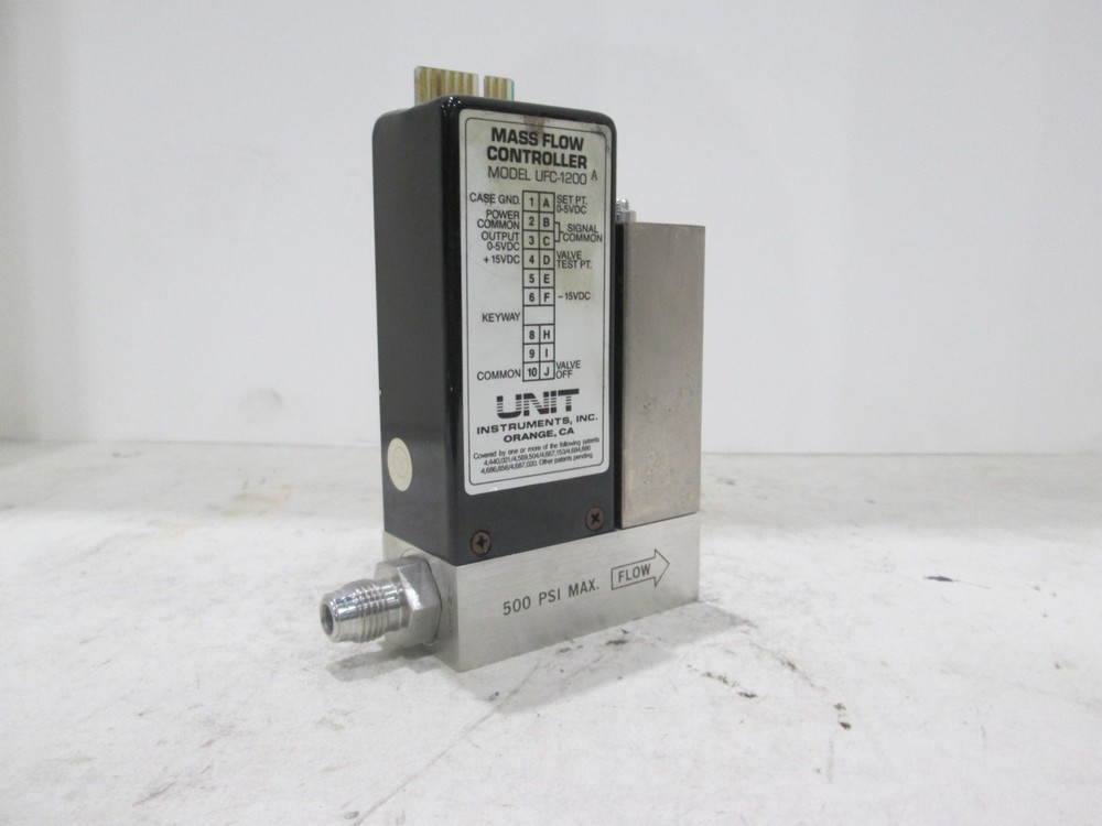 Unit, UFC-1200A, Range 200 SCCM, Gas WF6, Used