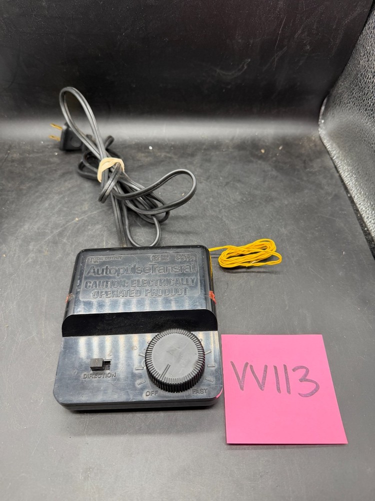 Troller Auto Pulse Transrail DC Train Transformer WORKS!