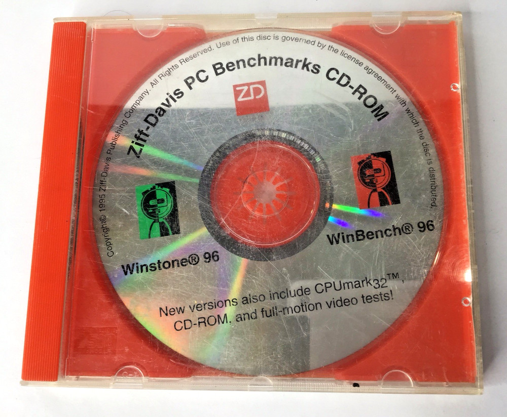 Ziff-Davis PC Benchmarks CD-ROM 1995