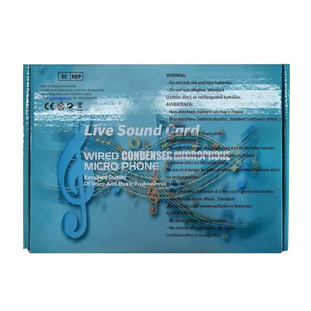 800mAh V8S Bluetooth Sound Card Multi-platform Live Steaming Compatibility