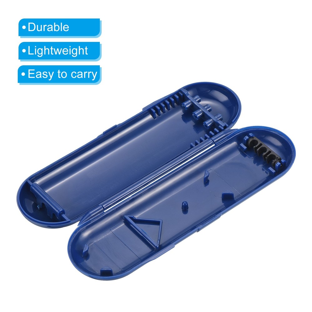 Portable Nylon Dart Storage Box, 2 Pack Dart Case Holder Keep Dart Secure, Blue