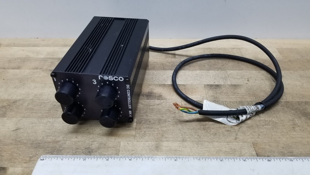 ROSCO DC CONTROLLER MK4 DMX 4 Channel Controller  230/120V DHA (READ) (#2)