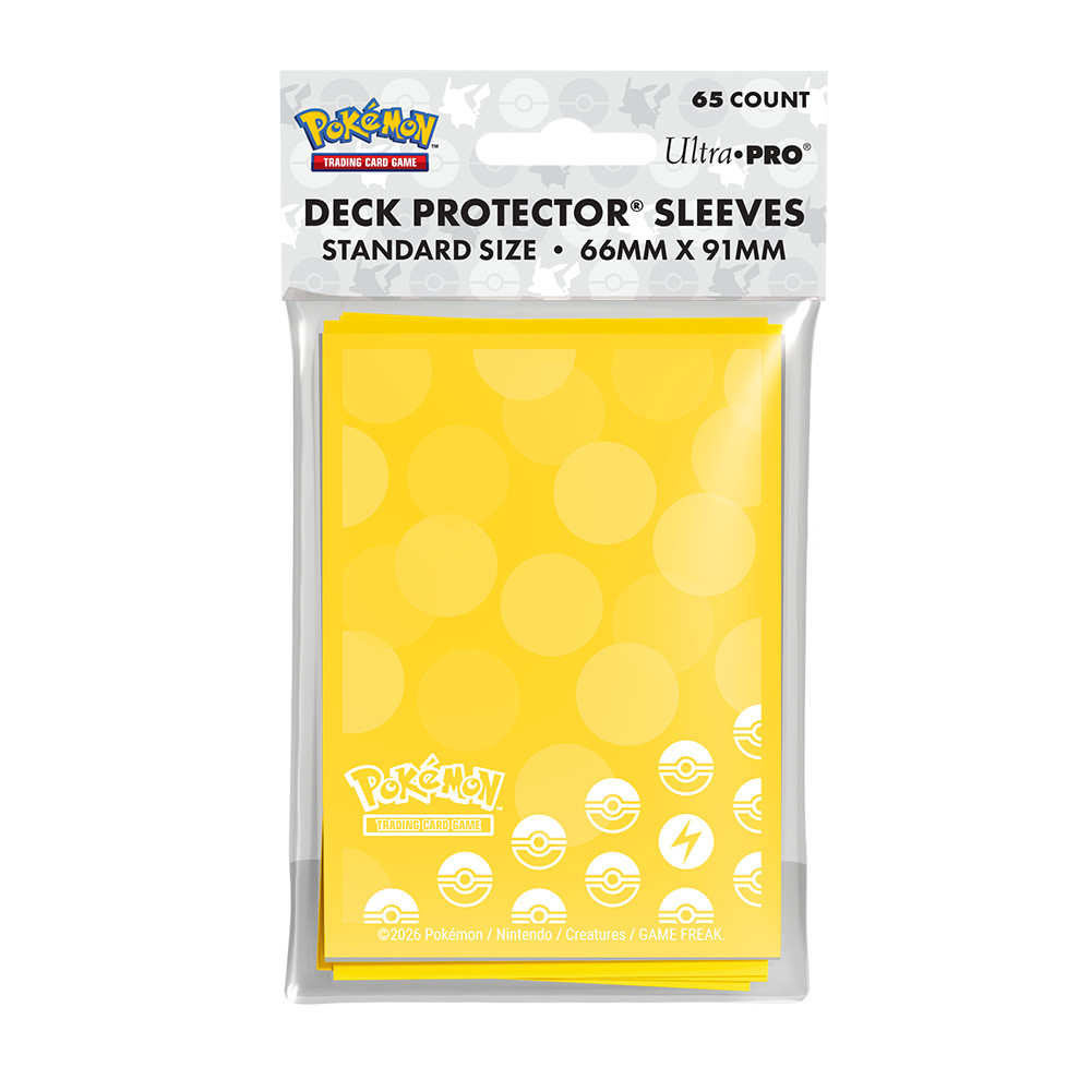 Energy - Lightning Type 65ct DECK PROTECTOR® Sleeves for Pokémon