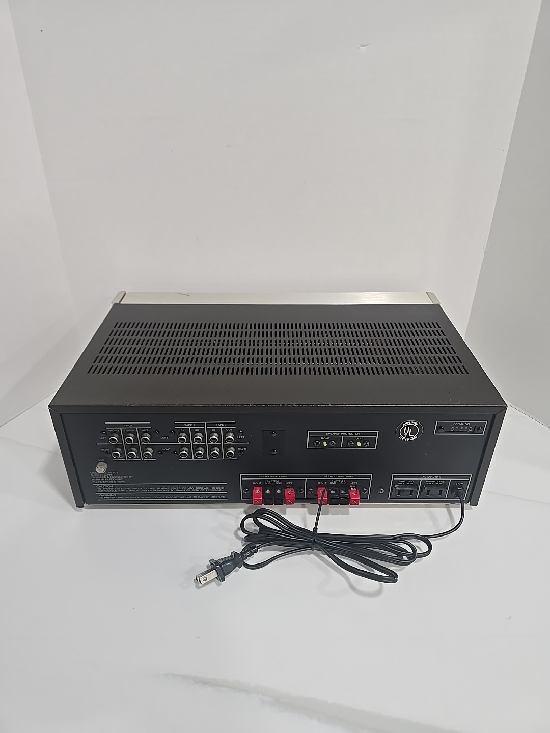 🔥 1978 Harmon Kardon Silver Face HK 503 DC Coupled Integrated Amp TESTED 🔥