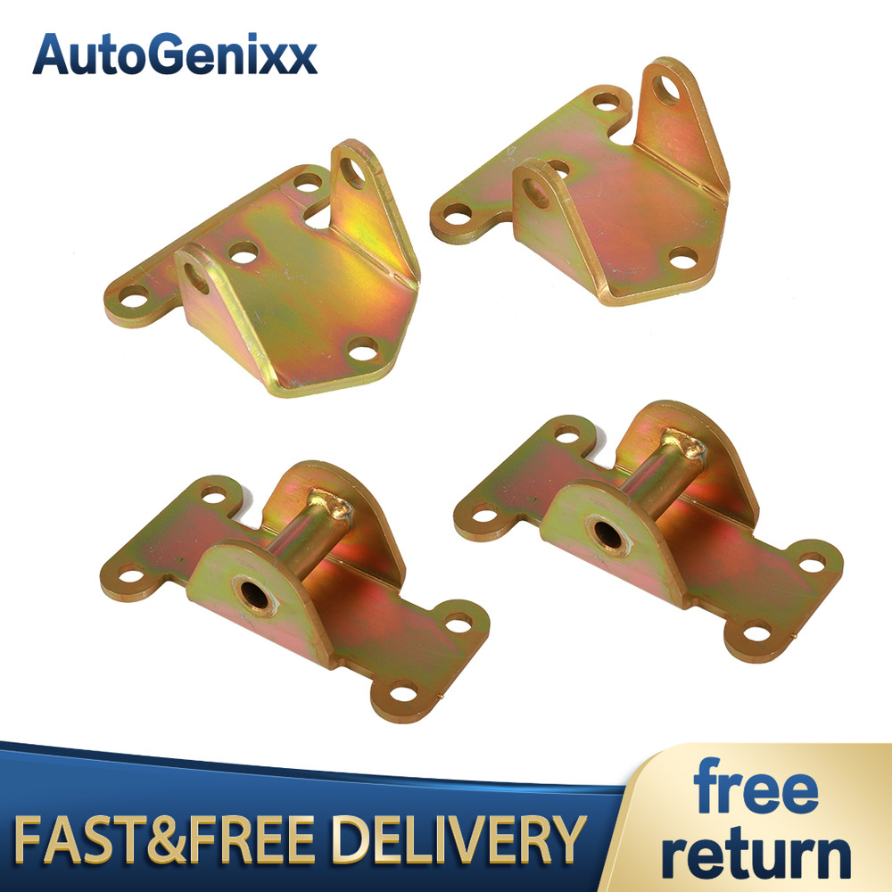 4pcs Front Engine Motor Mount & Frame Mount Kit fits for Chevy Small Block SBC