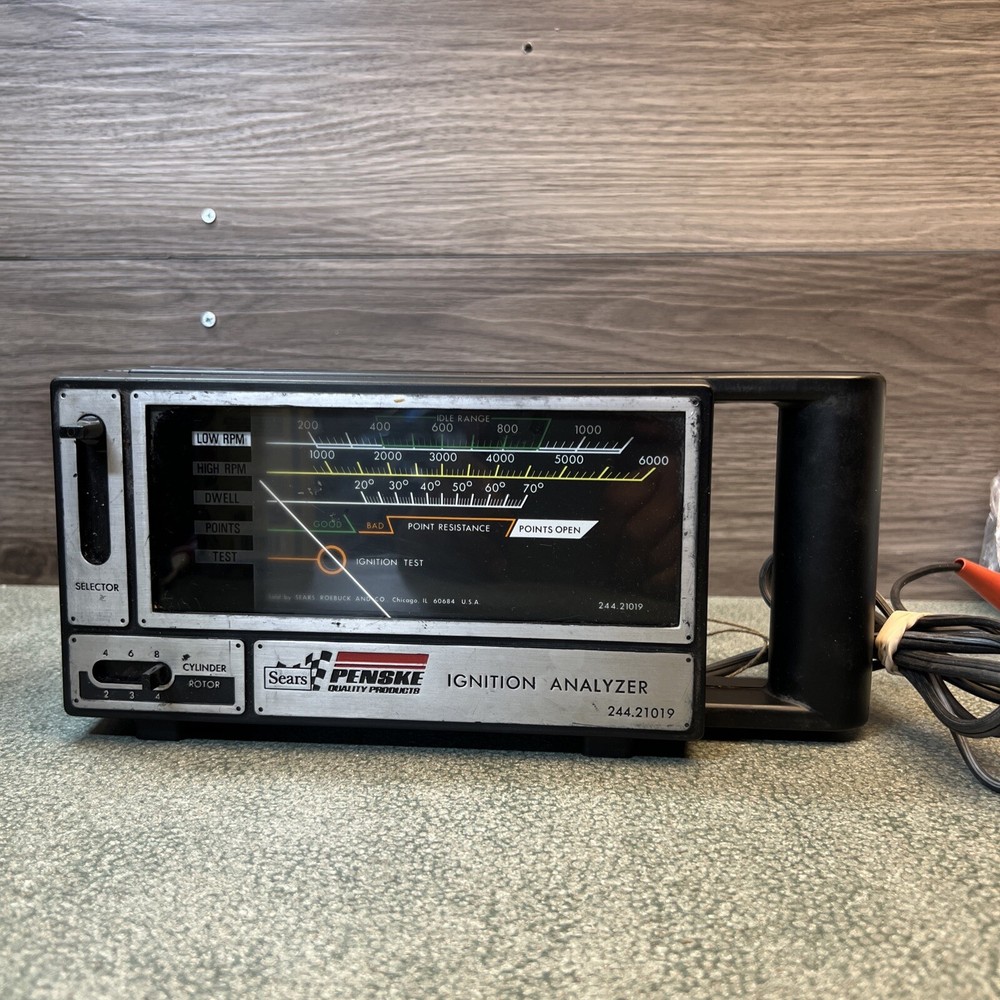 Sears 244.21019 Penske Ignition Analyzer Auto Diagnostic Tool USA