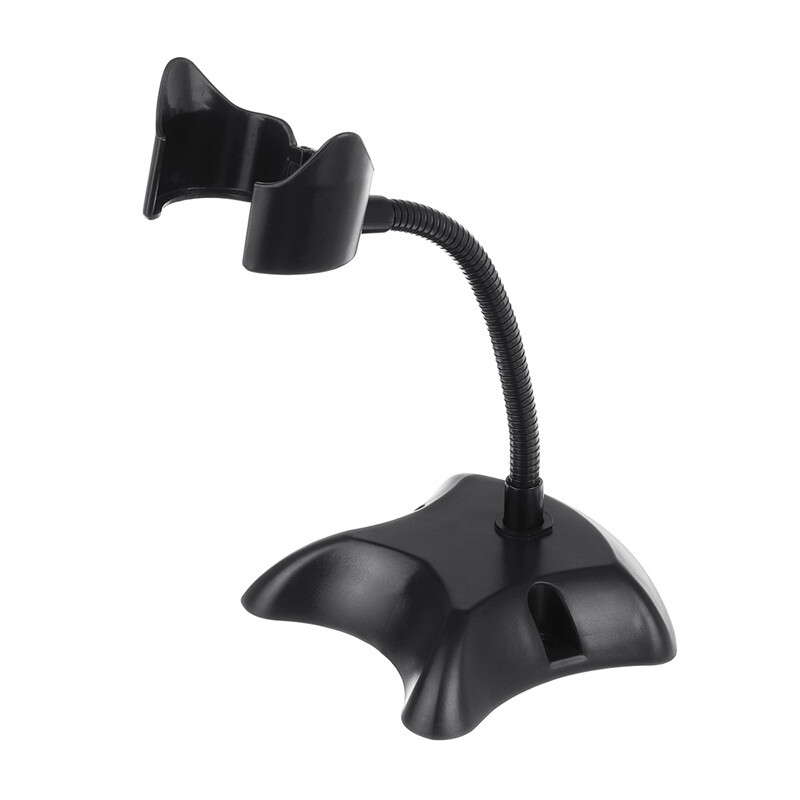 Black Adjustable Laser Barcode Scanner Stand Holder Bar Code Scan Reader Bracket