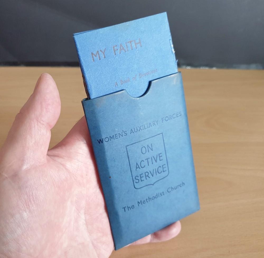 WW2 British Women's Auxiliary Forces Methodist Active Service Faith & Hymn Books