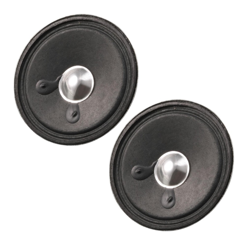 1W 8 Ohm Micro Internal Speaker Magnet Loudspeaker 77mm Dia 2pcs