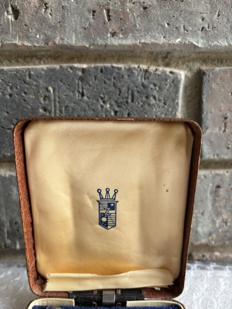 Zenith Royal Hearing Aid 1950's With Case Not Tested