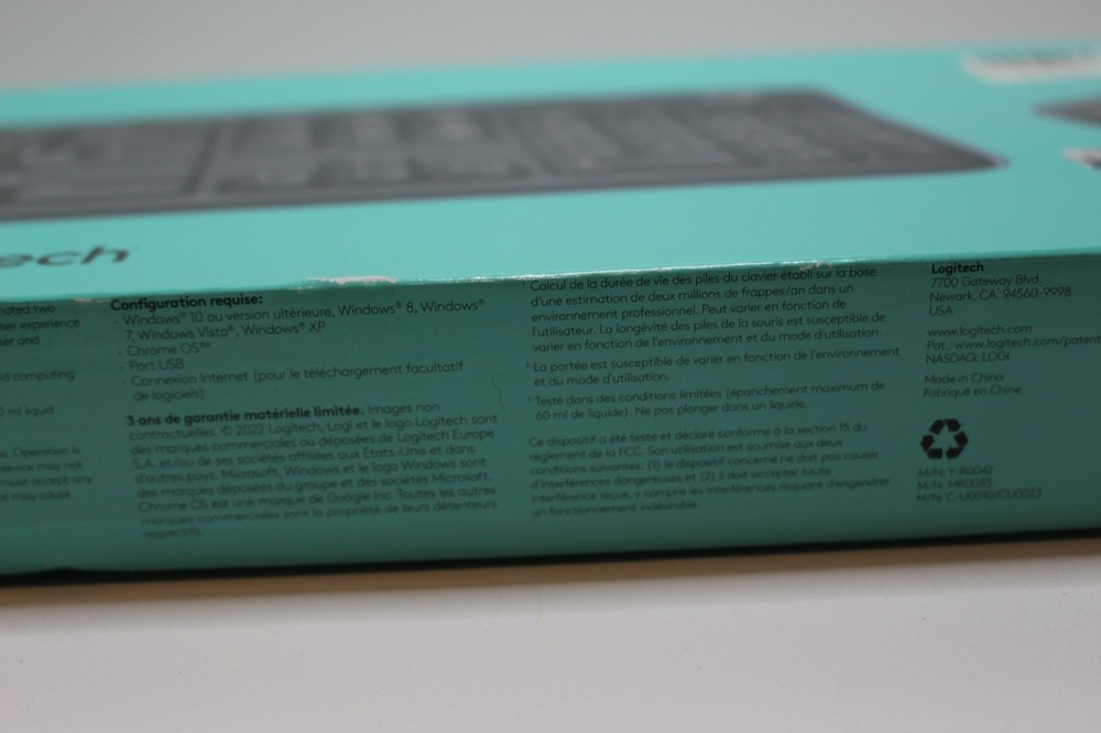 Logitech MK270 Wireless Keyboard and Mouse Combo Sealed Box