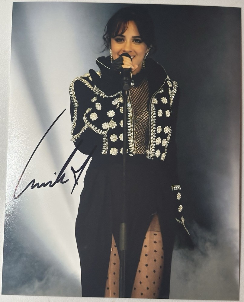 Camila Cabello Signed Photo, 8x10 with COA,