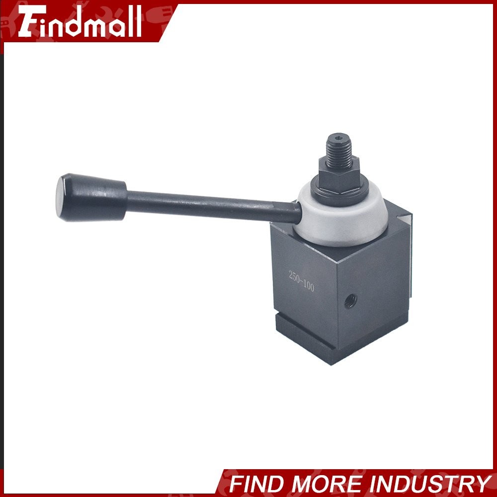 AXA 250-100 Piston Type Quick Change Tool Post Holder For Lathe 12" CNC