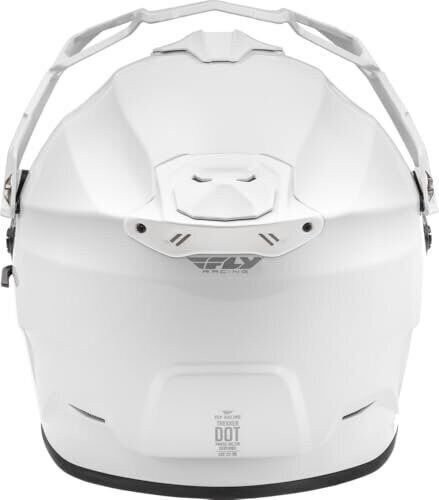 Fly Racing 73-7037X Trekker Solid Helmet White XL