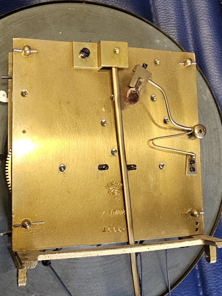 Walnut Twin Weight Vienna Wall Clock Lenzkirch