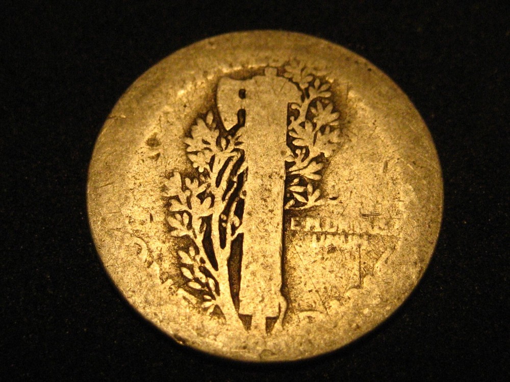 1917-P 90% Silver Mercury Head Dime ^^^^^