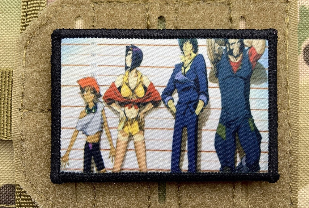 Cowboy Bebop Morale Patch / Military Badge Tactical Hook & Loop 83
