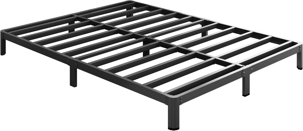 8 Inch Full Bed Frame No Box Spring Needed Heavy Duty Full Size Metal Platform