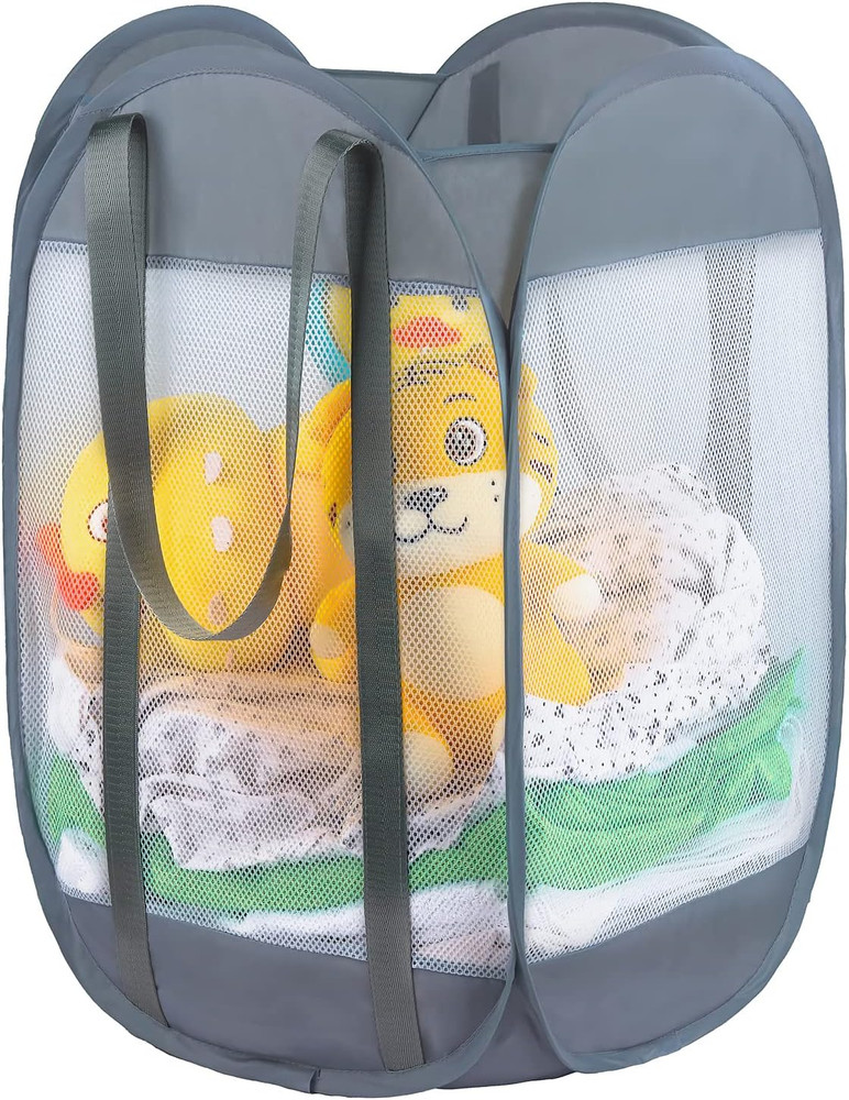 with strong handles Laundry Hamper,Tear Proof Pop Up Laundry Hampers, foldabl...
