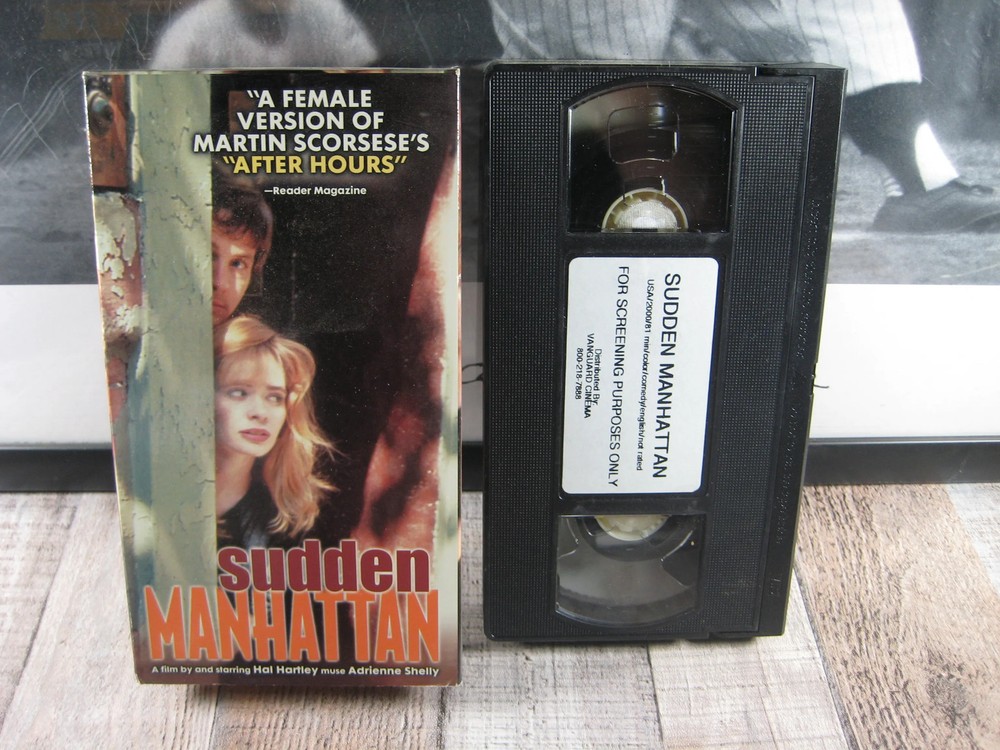 Sudden Manhattan VHS Screener