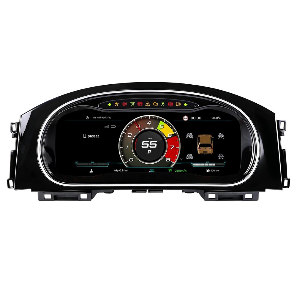 Digital Instrument Cluster LCD Dashboard For VW Golf 7 2014-2020 Linux CarPlay
