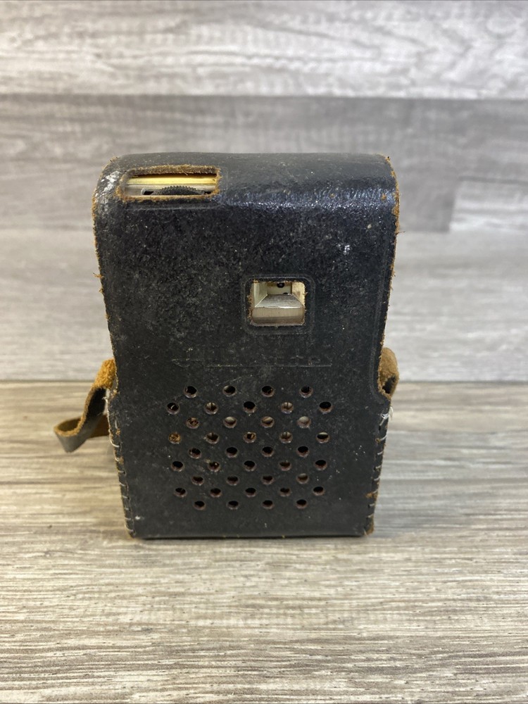 Emerson 14 Transistor Radio With Case Tested Working