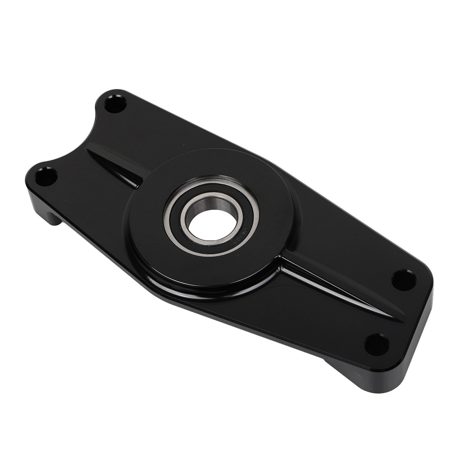 Black Aluminum Transmission Mainshaft Support For Harley Big Twin 4 speed 65-up