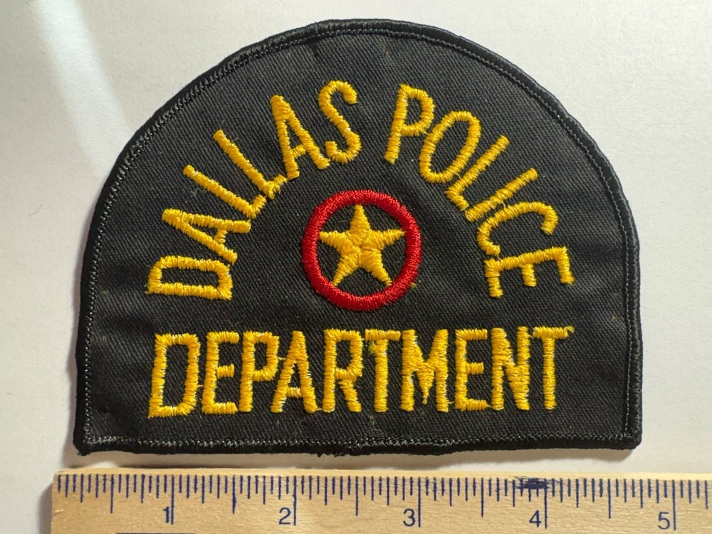 Dallas Texas Police Patch