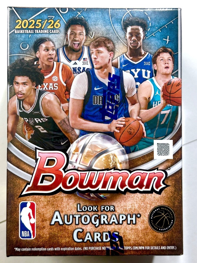 2025-26 Bowman Basketball VALUE - BLASTER BOX