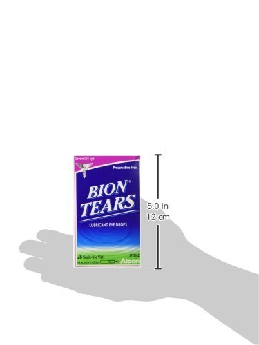 3 Pack Bion Tears Lubricant Eye Drops, Single-Use Vials - 84 Count
