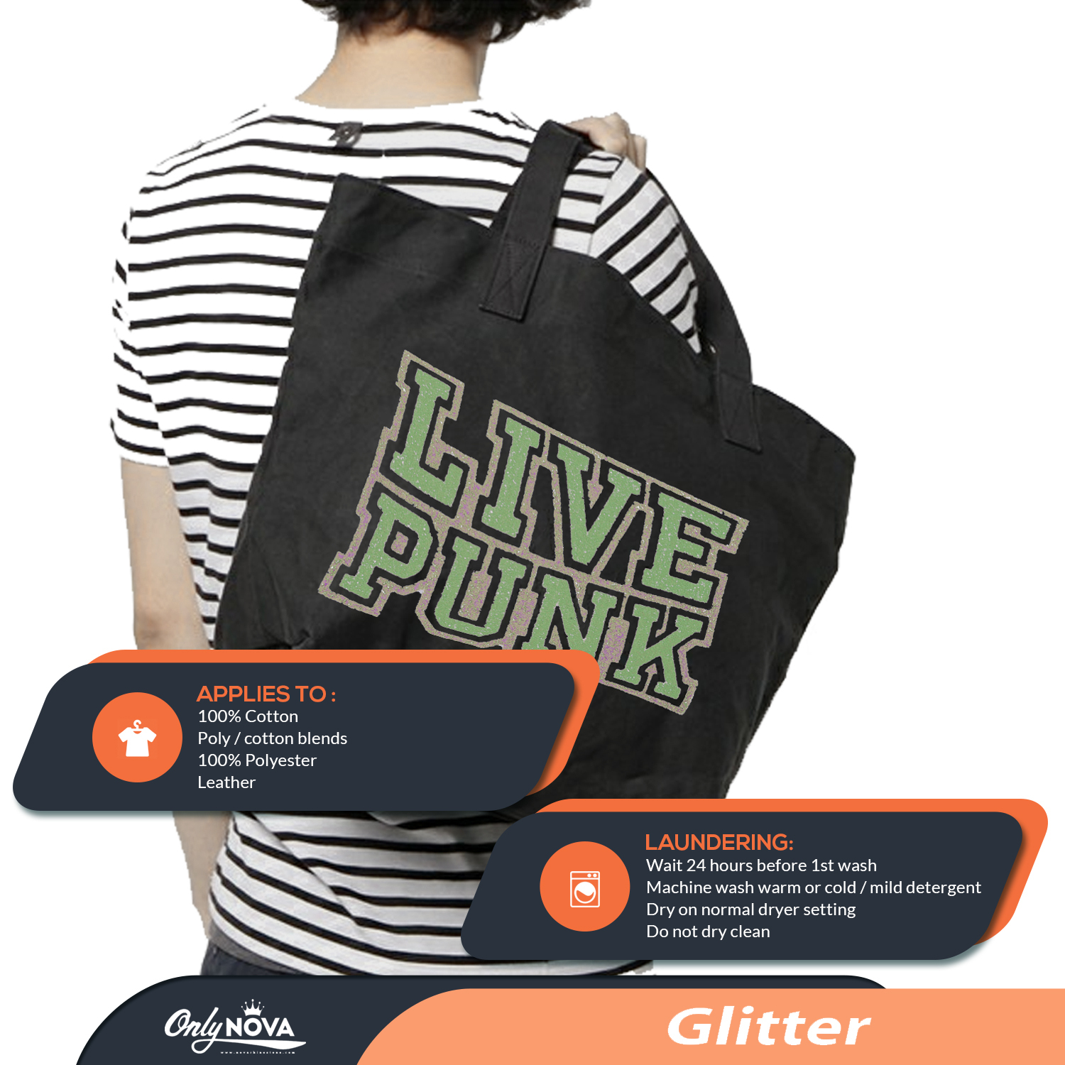 Siser Glitter IRON-ON Heat Transfer Vinyl 9"X 3.5", 12"x 1, 5 , 10 and 25 Yd