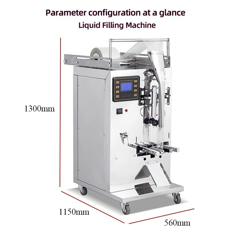 Commercial Fullly Automatic Liquid Filling & Packing Machine