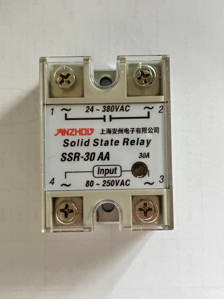 1pc SSR-30AA 30A Solid State Relay 24-380VAC